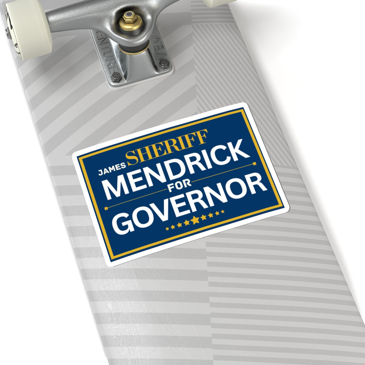 Sheriff Mendrick for Governor Political Campaign Sticker
