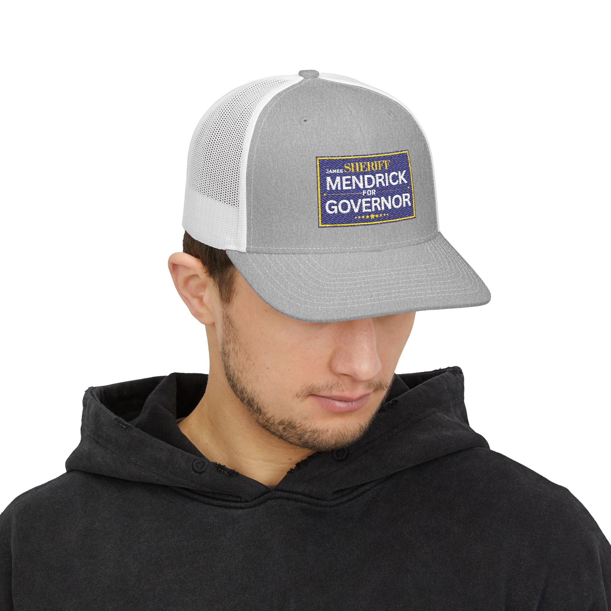 Embroidered 'Sheriff Mendrick for Governor' Trucker Cap