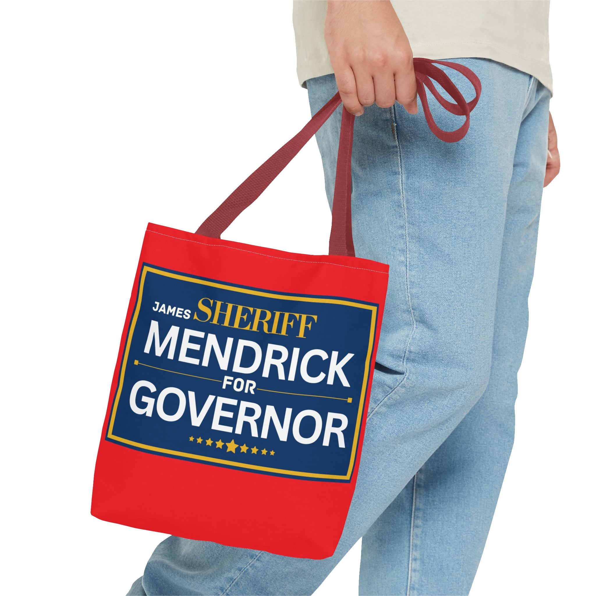 Campaign Tote Bag — 'Sheriff Mendrick for Governor' Political Support Tote