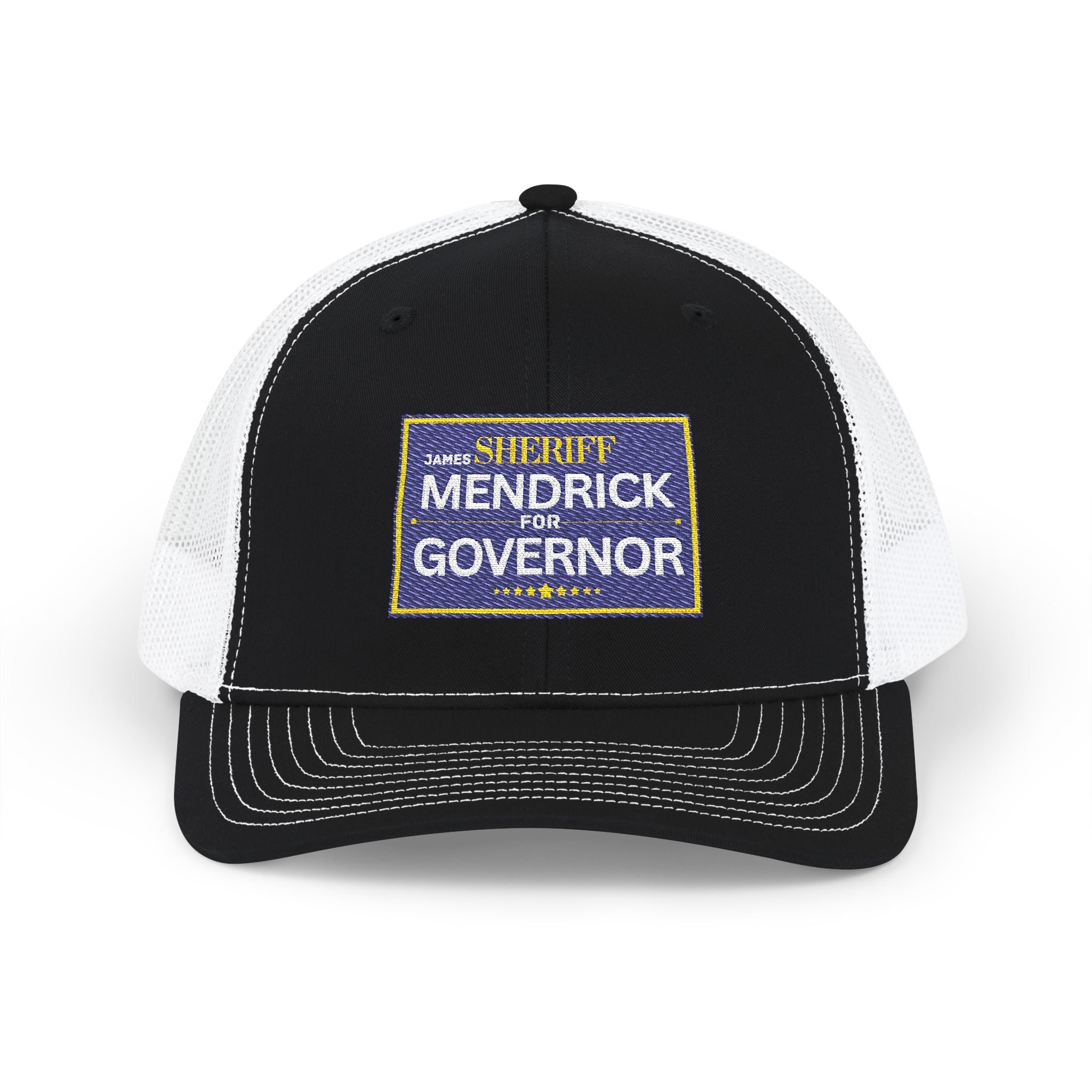 Embroidered 'Sheriff Mendrick for Governor' Trucker Cap
