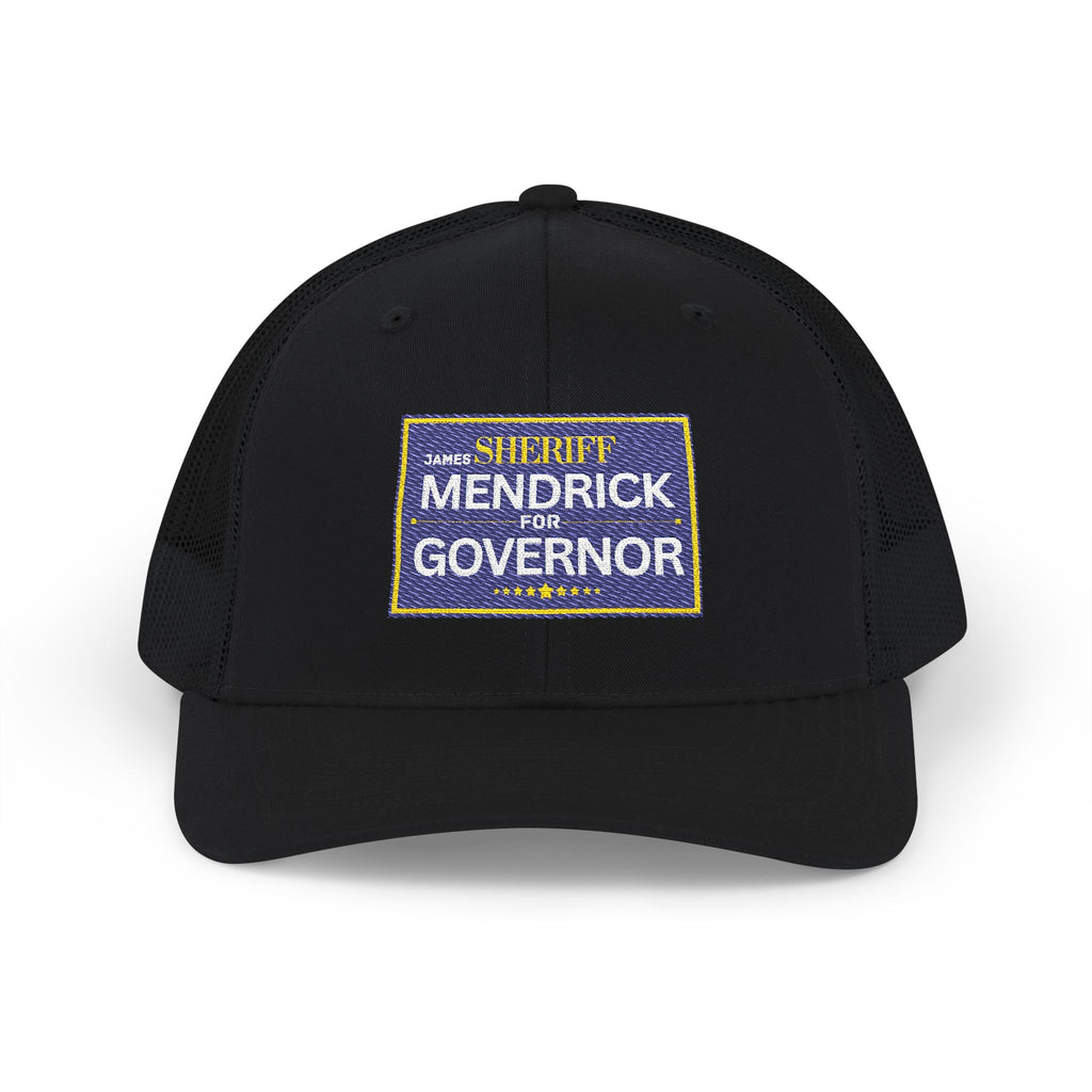 Embroidered 'Sheriff Mendrick for Governor' Trucker Cap