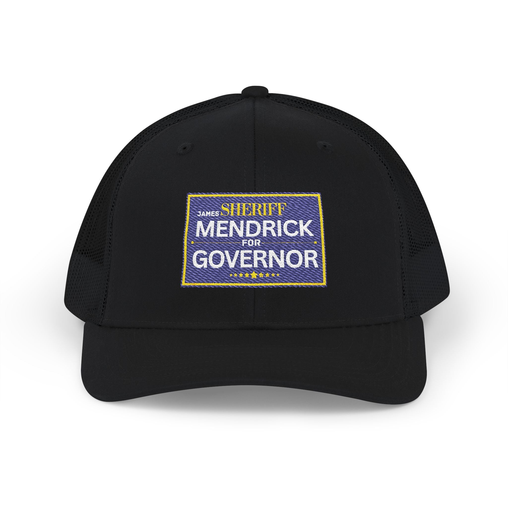 Embroidered 'Sheriff Mendrick for Governor' Trucker Cap