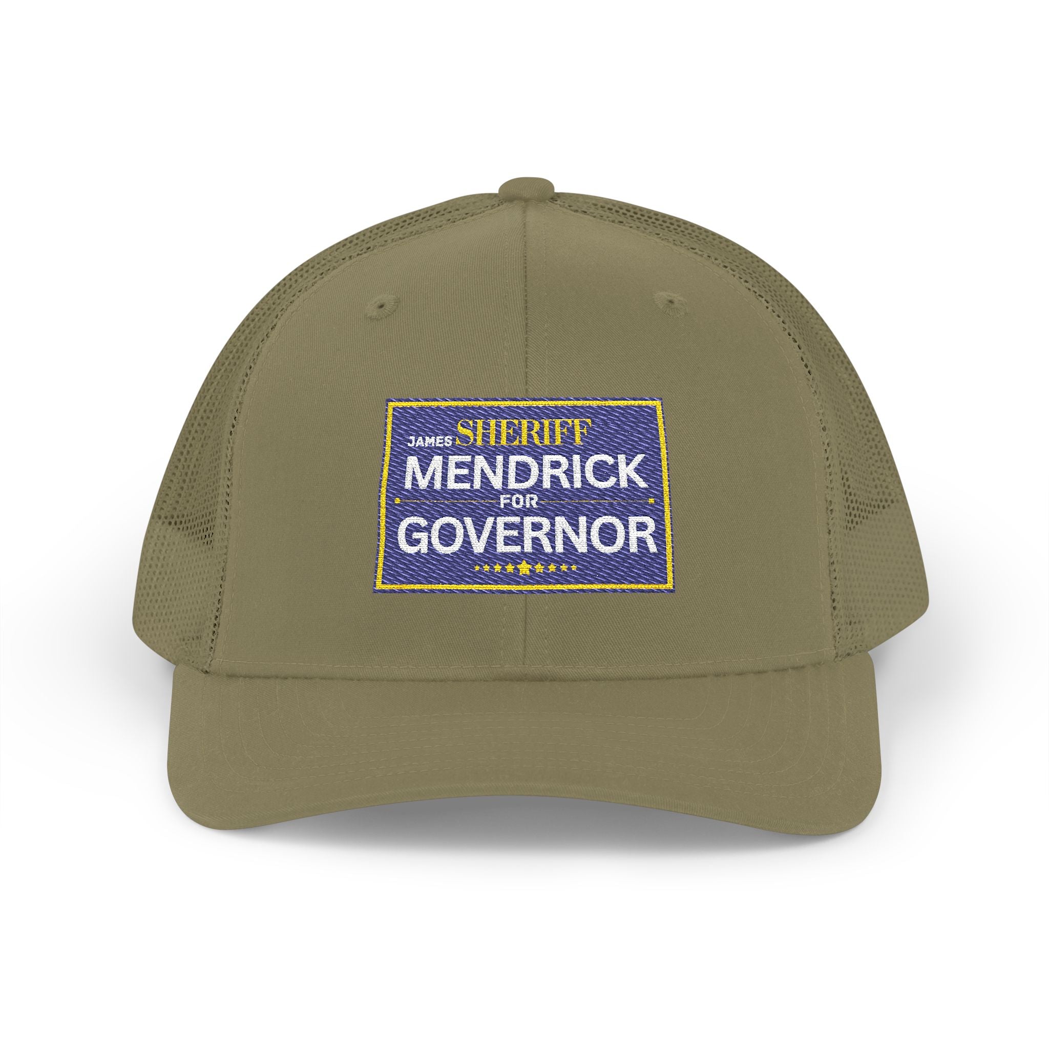 Embroidered 'Sheriff Mendrick for Governor' Trucker Cap